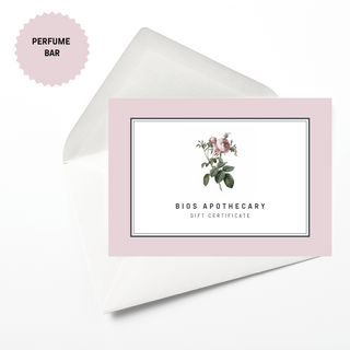 Gift an Experience - Custom Perfume Bar Gift Certificate