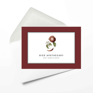 Bios Apothecary Gift Certificate - Apple