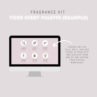 Virtual Corporate Events - Make Your Own Custom Fragrance with DIY Kits (Zoom Workshop)