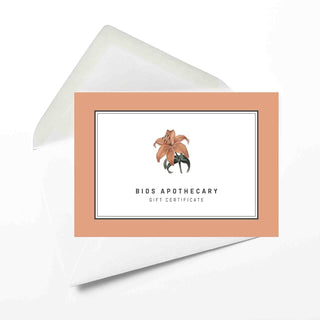 Bios Apothecary Gift Certificate - Lily