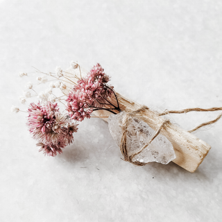 Small Dried Flower Bouquet - Pink/Peach – BIOS APOTHECARY