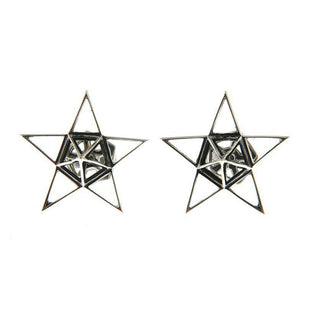 Star Stud Silver Earrings